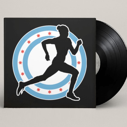 CHICAGO MARATHON 7 Custom Vinyl Record Sleeves