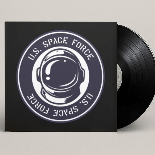 Space Force Custom Vinyl Record Sleeves