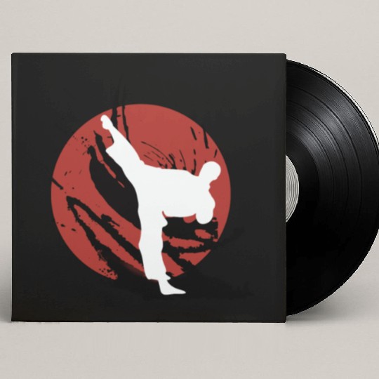 Don't let fool you karate kid Custom Vinyl Record Sleeves