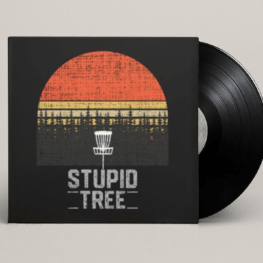 Stupid Tree Frisbee Disc Golf Custom Vinyl Record Sleeves Custom Vinyl Record Sleeves Gift