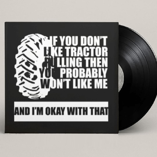 Tractor Pulling Farm Lover Custom Vinyl Record Sleeves