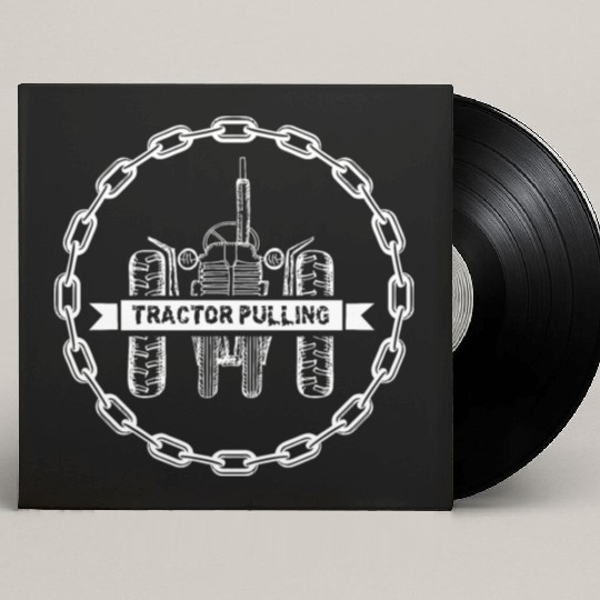 tractor pulling Custom Vinyl Record Sleeves