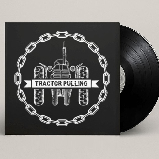 tractor pulling Custom Vinyl Record Sleeves