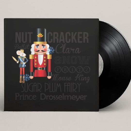 Nutcracker Ballet Custom Vinyl Record Sleeves - Dance