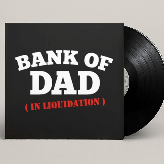 BANK OF DAD Custom Vinyl Record Sleeves