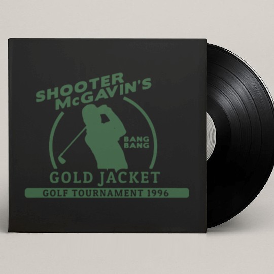 Shooter McGavin Funny Golf Custom Vinyl Record Sleeves