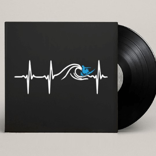 Heart Beat Surfing Custom Vinyl Record Sleeves