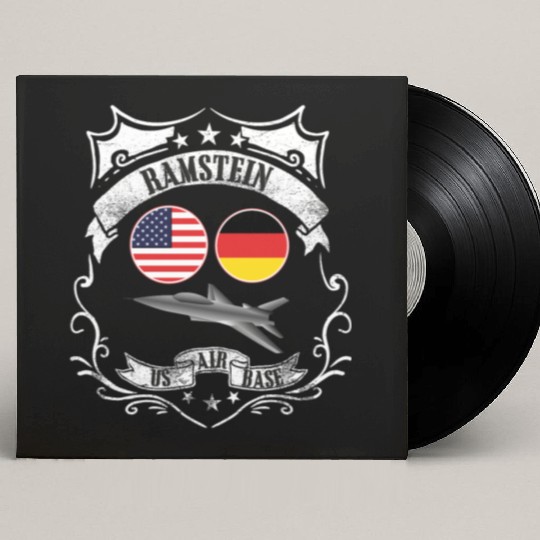 Ramstein air base Germany Custom Vinyl Record Sleeves