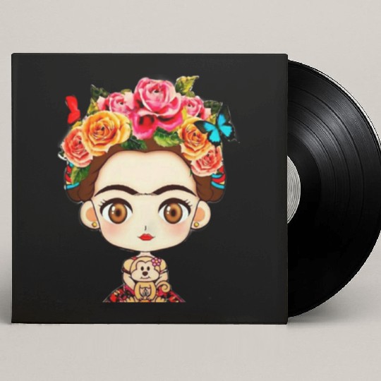 FRIDA KAHLO woman Custom Vinyl Record Sleeves