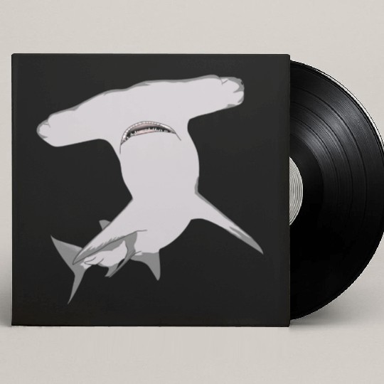 Hammerhead Shark 2 Custom Vinyl Record Sleeves
