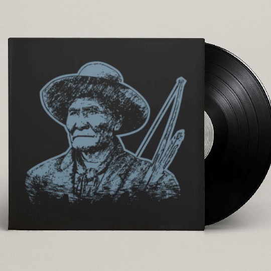 Geronimo Apache Native American Indian Warrior Custom Vinyl Record Sleeves