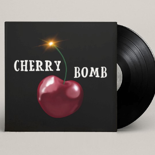 Cherry bomb big Custom Vinyl Record Sleeves
