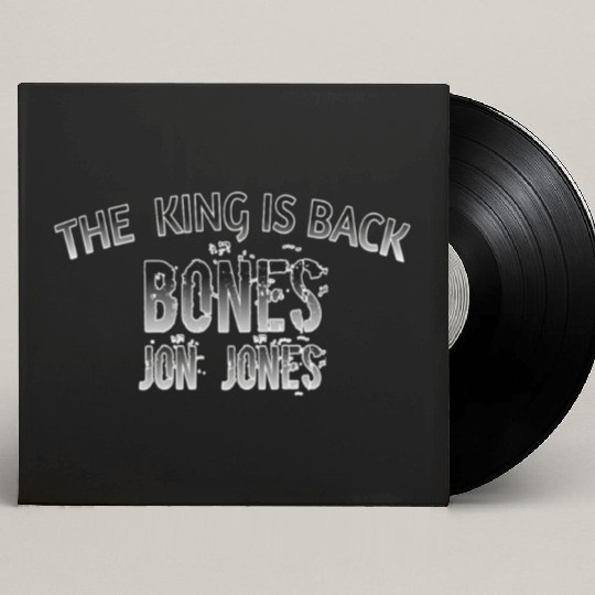 Unbroken Jon Jones Custom Vinyl Record Sleeves