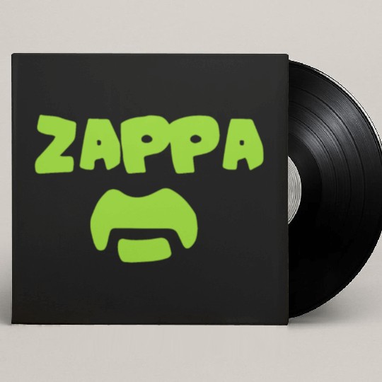 New FRANK ZAPPA Eccentric Rock Icon Logo 70s Men s Custom Vinyl Record Sleeves