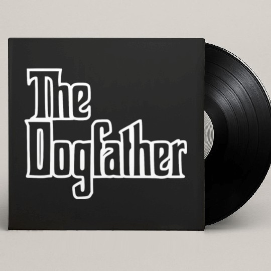 dogfather font1 Custom Vinyl Record Sleeves