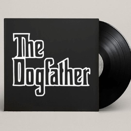dogfather font1 Custom Vinyl Record Sleeves
