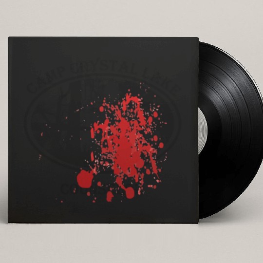 Crystal Lake Counselor Custom Vinyl Record Sleeves