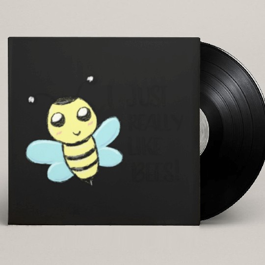 I just really like Bees Love Bee Beekeeper Custom Vinyl Record Sleeves