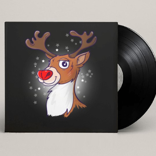Rudolph The Red Nosed Reindeer Custom Vinyl Record Sleeves