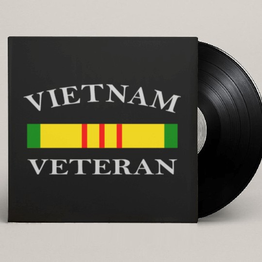 Vietnam Veteran Design Custom Vinyl Record Sleeves