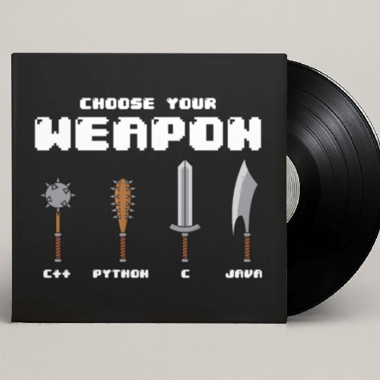 Computer Science Student Gift Custom Vinyl Record Sleeves