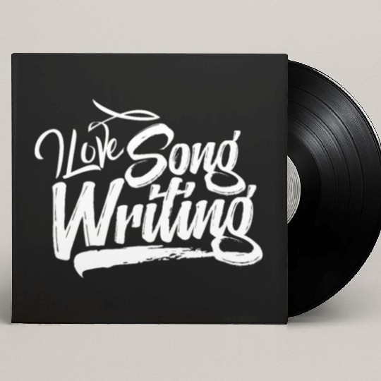 Songwriter Songwriting Writing Song Writer Compose Custom Vinyl Record Sleeves