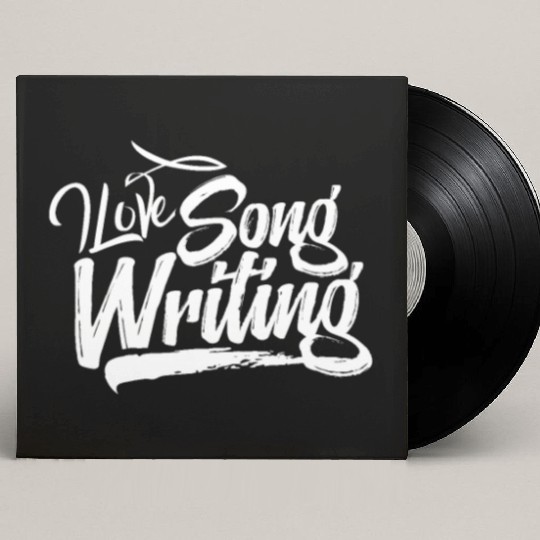 Songwriter Songwriting Writing Song Writer Compose Custom Vinyl Record Sleeves