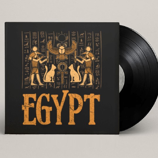 Egypt History Custom Vinyl Record Sleeves