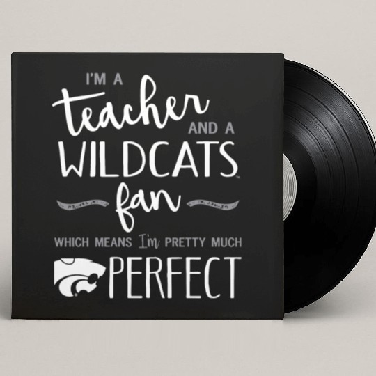 I Am A Teacher And A Wildcats Fan Which Means I Am Custom Vinyl Record Sleeves
