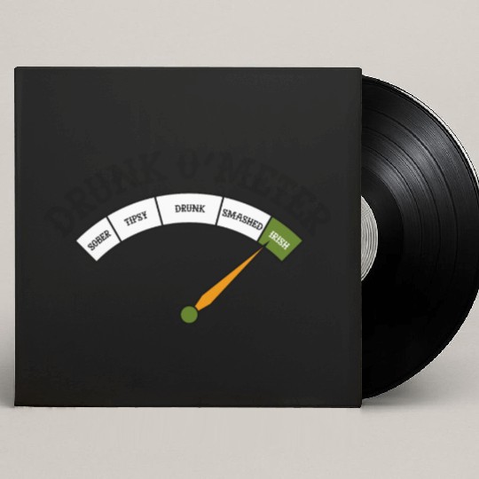 Drunk O Meter Custom Vinyl Record Sleeves