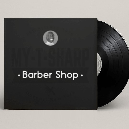 Coming To America | MY-T-SHARP Barber Shop Custom Vinyl Record Sleeves