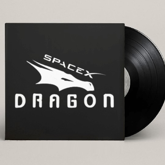 Spacex dragon Nasa Custom Vinyl Record Sleeves