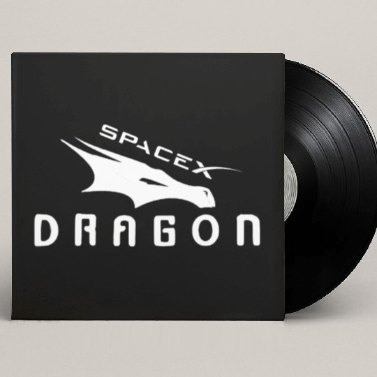 Spacex dragon Nasa Custom Vinyl Record Sleeves