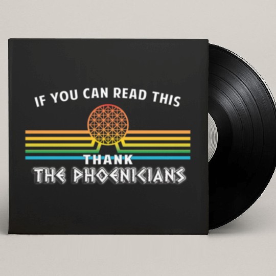 Disney World thank the Phoenicians the Custom Vinyl Record Sleeves