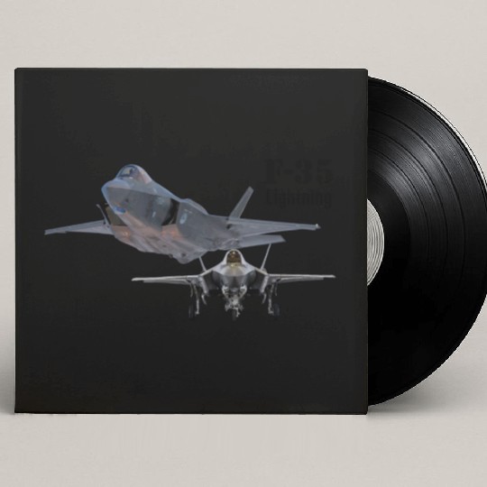F-35 Custom Vinyl Record Sleeves