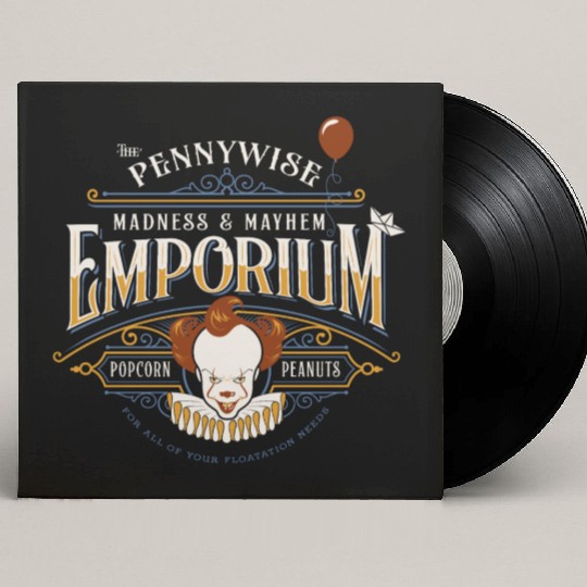 The Pennywise Madness & Mayhem Emporium Custom Vinyl Record Sleeves