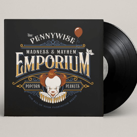 The Pennywise Madness & Mayhem Emporium Custom Vinyl Record Sleeves