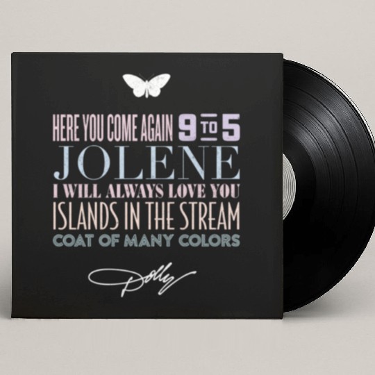 Dolly Parton Greatest Hits Custom Vinyl Record Sleeves
