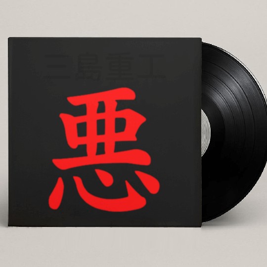 king tekken blue Custom Vinyl Record Sleeves