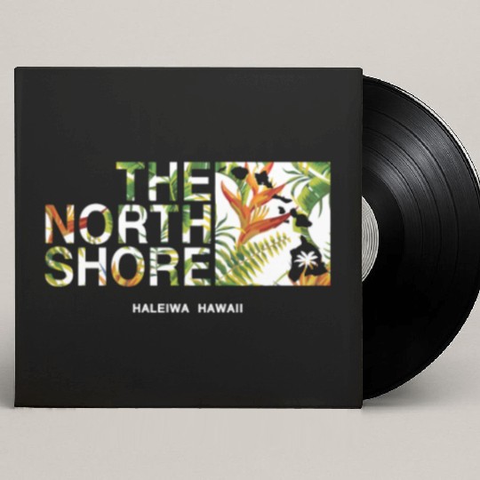 North Shore Haleiwa Bird Of Paradise Custom Vinyl Record Sleeves