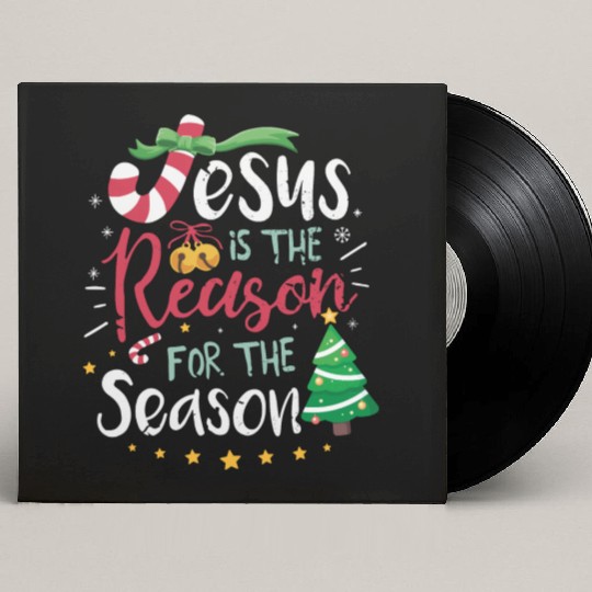 Jesus is the reason for the season Custom Vinyl Record Sleeves