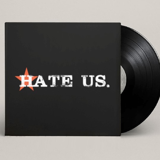 hate us astros Custom Vinyl Record Sleeves