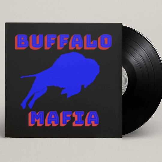 Bills Mafia Custom Vinyl Record Sleeves Makes A Great Gift For Buffalo Spo