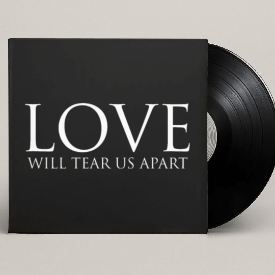 Love Will Tear Us Apart Custom Vinyl Record Sleeves