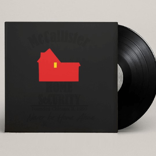 McCallister Home Security - Home Alone Gift Custom Vinyl Record Sleeves