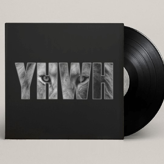 YHWH Yahweh God Lion Gift Custom Vinyl Record Sleeves