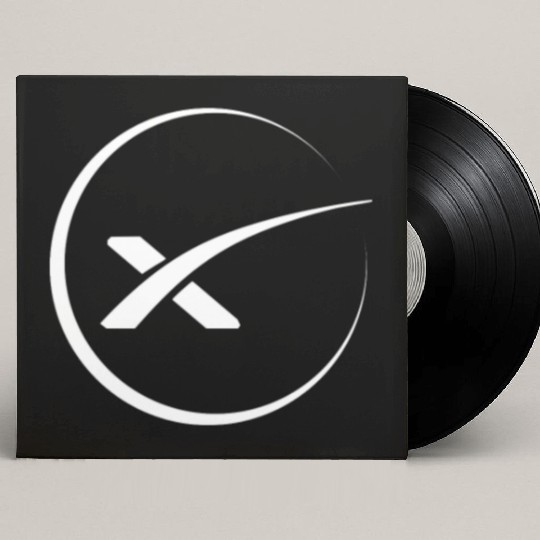 space x spacex elon musk Custom Vinyl Record Sleeves