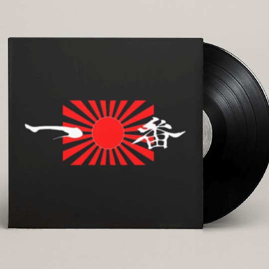 Afro Samurai Headband White Custom Vinyl Record Sleeves