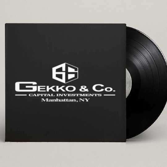 Wall Street | Gekko & Company Classic 80's Movie Custom Vinyl Record Sleeves