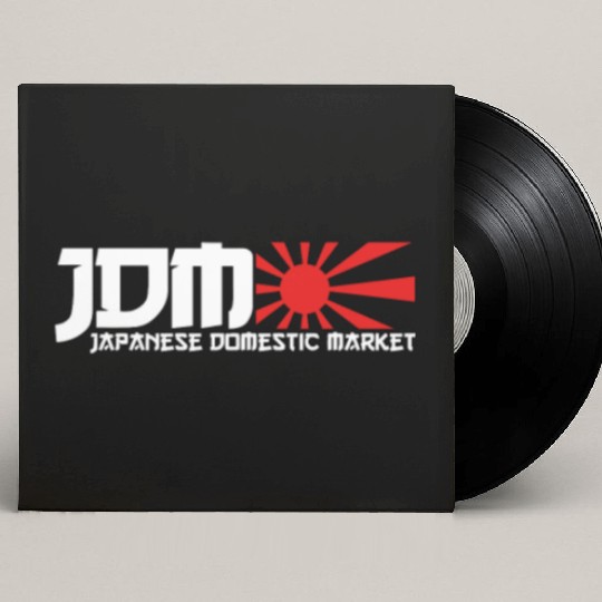 Drift & Tuning Fan Jdm Automotive Apparel Car Meet Custom Vinyl Record Sleeves